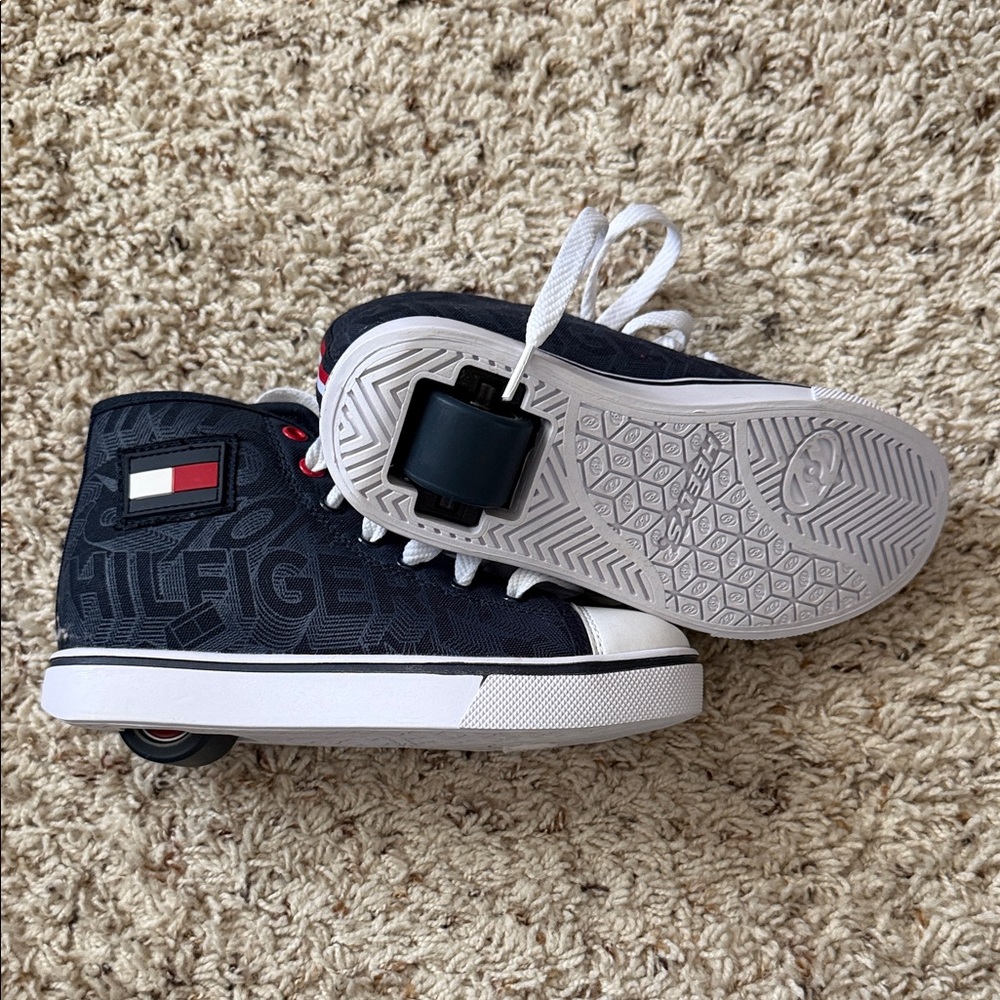 Tommy Hilfiger Kids' Black Sneakers with Wheels